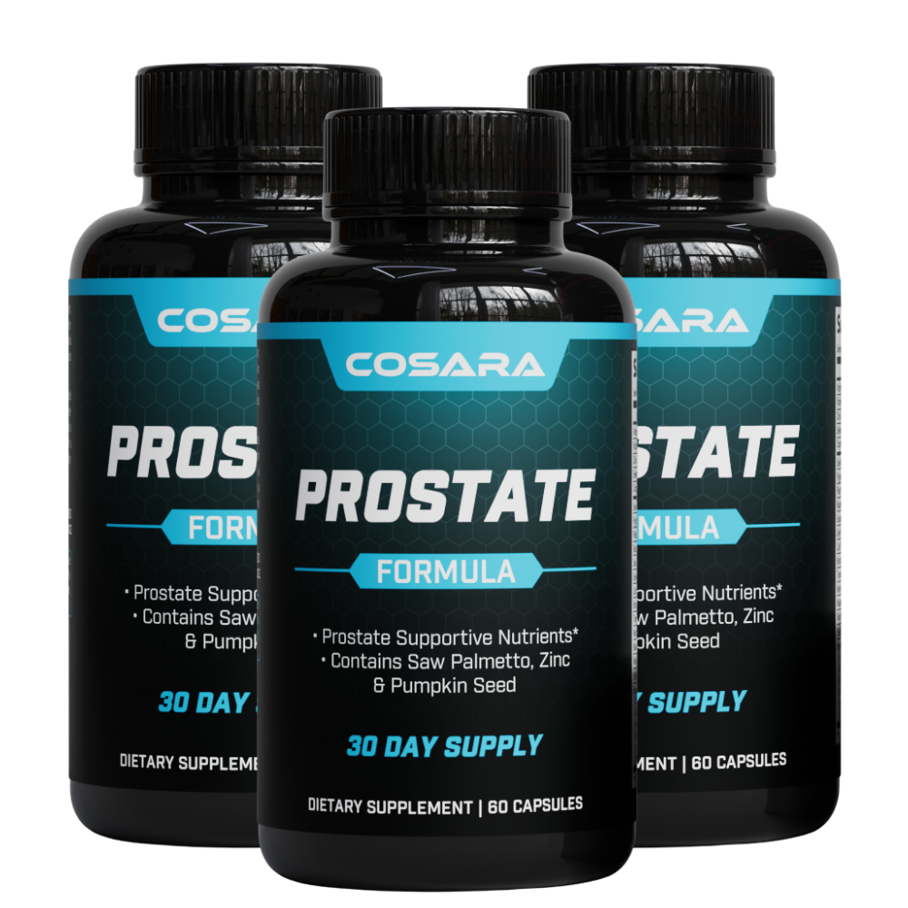 6 bouteilles de soutien de la prostate