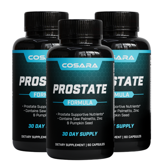 3 flacons de soutien de la prostate