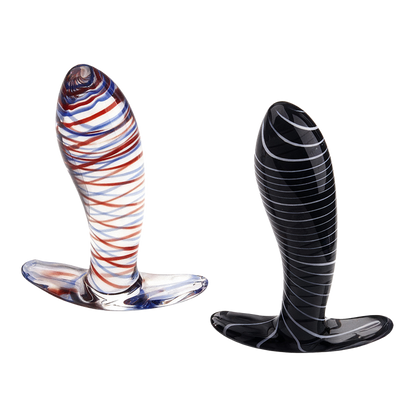 Gode en verre poissonneux