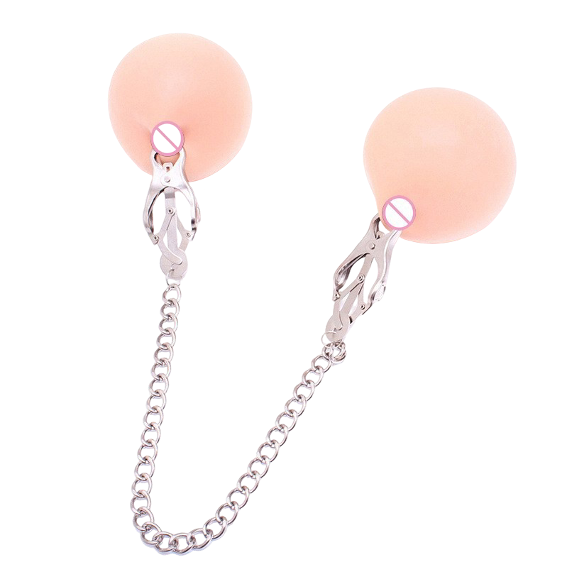 Chaîne de pinces à mamelons