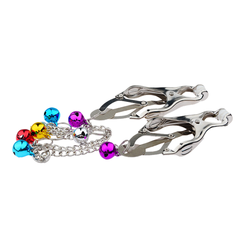 Chaîne et cloches Pinces à mamelons